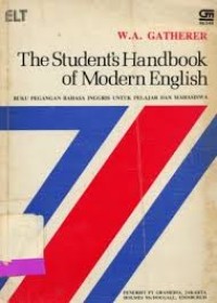 The Student's Handbook of Modern English