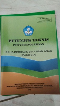 petunjuk teknis penyelenggaraan