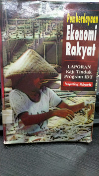 PEMBERDAYAAN EKONOMI RAKYAT