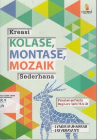 kreasi kolase montase mozaik sederhana