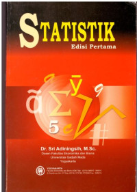 STATISTIK EDISI PERTAMA