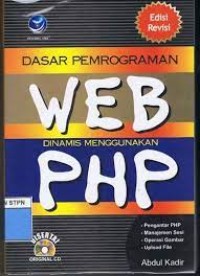 Dasar Pemrograman Web Dinamis Menggunakan PHP